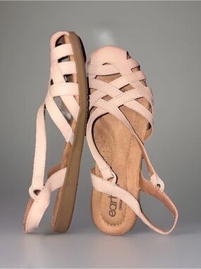 Earth Origins Women’s Pale Pink Slingback Sandals